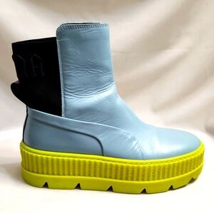 Puma x Fenty by Rihanna Chelsea Creeper Combat Platform boots (w size 8)